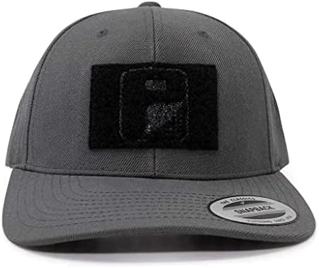 משוך טלאי כובע טקטי | כובע בייסבול של ביל מעוקל פרמיום | Snapback אותנטי | לולאה 2x3 אינץ 'לחיבור טלאי וו